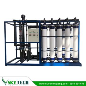 Hệ thống lọc nước siêu lọc UF 50m3/h: Ứng dụng công nghiệp