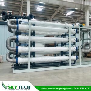 Hệ thống lọc UF 400m³/d: Công nghệ lọc siêu lọc nước