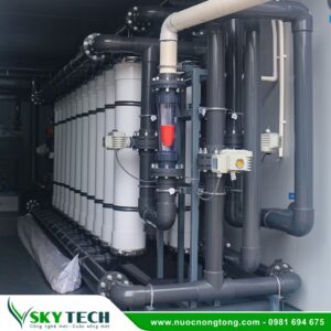 Hệ thống lọc UF 400m³/d: Công nghệ lọc siêu lọc nước