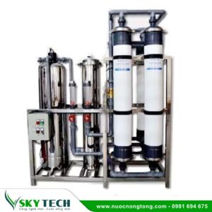 Hệ thống xử lý nước UF 4000L/h: Siêu lọc, cấp nước khoáng