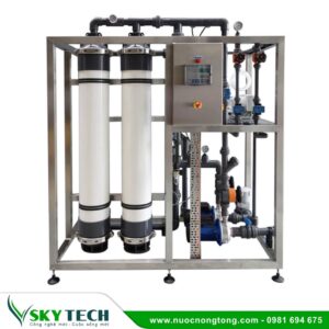 Hệ thống xử lý nước UF 4000L/h: Siêu lọc, cấp nước khoáng