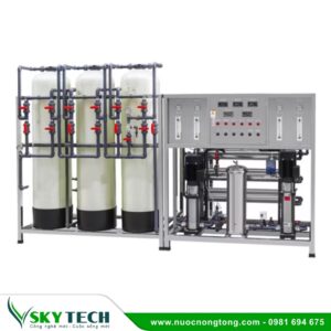 Hệ thống xử lý nước thẩm thấu ngược sơ cấp nước ngầm