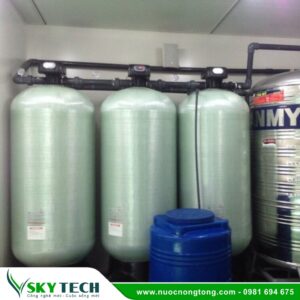 Hệ thống xử lý nước giếng khoan 5000L/h: Cấp nước sạch