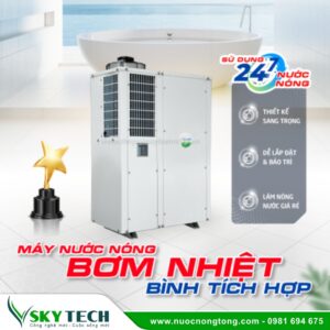 Bơm nhiệt bình tích hợp Megasun MGS-2.5-40 đến MGS-10-500
