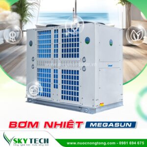 Bơm nhiệt giải nhiệt gió Megasun – Air to water (R407C)