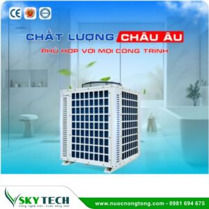 Bơm nhiệt giải nhiệt gió Megasun – Air to water (Dòng D)