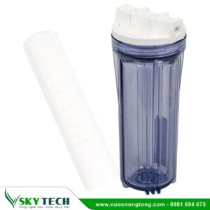 Cốc lọc 10 inch (nhựa trong) dùng cho máy công suất nhỏ