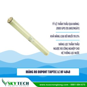 Màng RO Dupont Taptec LC HF-4040 chính Hãng, giá rẻ