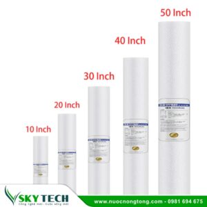 Lõi lọc nước sợi bông nén PP 30 inch 5 micron