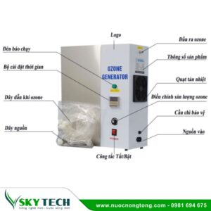 Máy ozone SKY-04: Xử lý nước an toàn hiệu quả| Công suất 4g/h