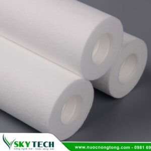 Lõi lọc thô PP 20 inch 5 micron: Lõi bông ép mịn