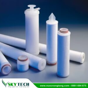 Lõi lọc nước Xác khuẩn 0,2 µm 40″ 0.2mc bọc nhựa