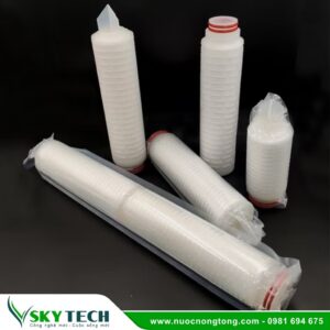 Lõi lọc nước Xác khuẩn 0,2 µm 40″ 0.2mc bọc nhựa