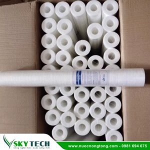 Lõi lọc PP 1.0 micron – 30 inch DOE (Lọc cặn 99,98%)