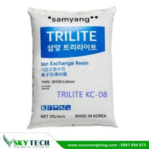 Hạt nhựa Cation Trilite KC08 (Korea) làm mềm nước