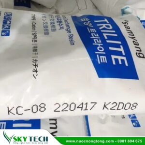 Hạt nhựa Cation Trilite KC08 (Korea) làm mềm nước