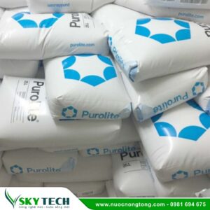 Hạt Anion Purolite A400: Xử lý nước cứng loại bỏ ion