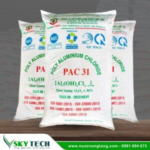 Hóa chất PAC 31%: Giải pháp xử lý nước hiệu quả