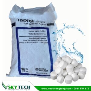 Muối viên tinh khiết Ấn Độ Tablet Salt (Bao 25kg)