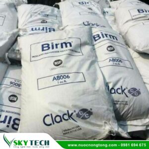 Quặng Mangan Clark Birm A8006 lọc nước khử sắt, magan