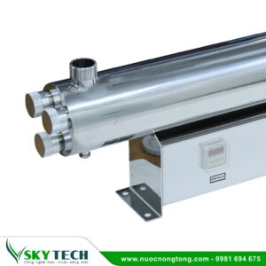 Bộ đèn UV 165W diệt khuẩn nước: Công suất 8m3/h