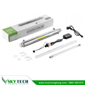 Bộ đèn UV diệt khuẩn nước SST8-25W lưu lượng 1.8m3/h