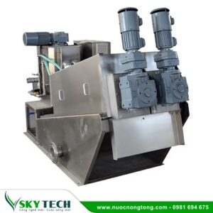 Bộ lọc trục vít BOEEP: Xử lý nước thải sinh hoạt tiên tiến