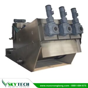 Bộ lọc trục vít BOEEP: Xử lý nước thải sinh hoạt tiên tiến