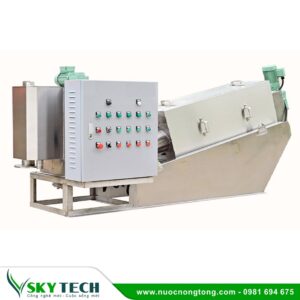 Bộ lọc trục vít BOEEP: Xử lý nước thải sinh hoạt tiên tiến