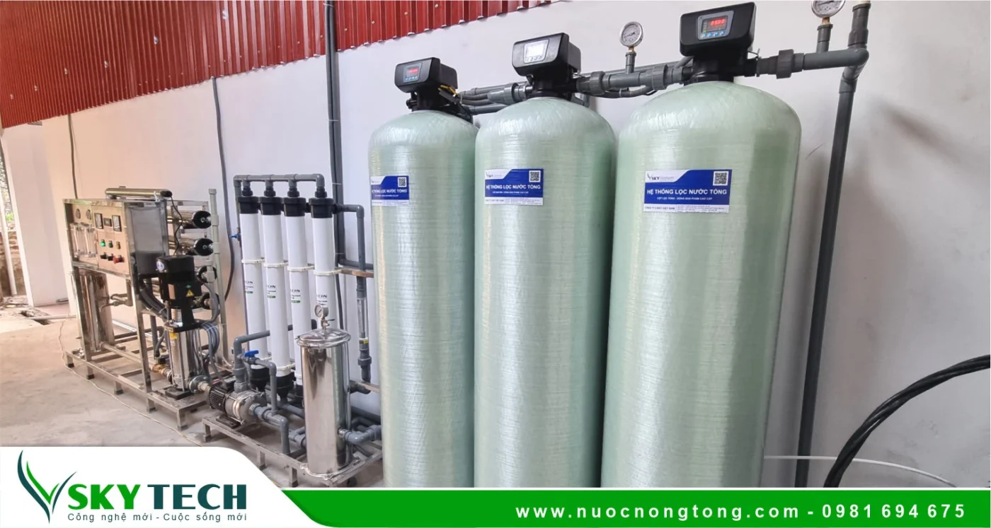 Giải pháp lọc nước tổng sinh hoạt cho Nhà hàng, Quán ăn