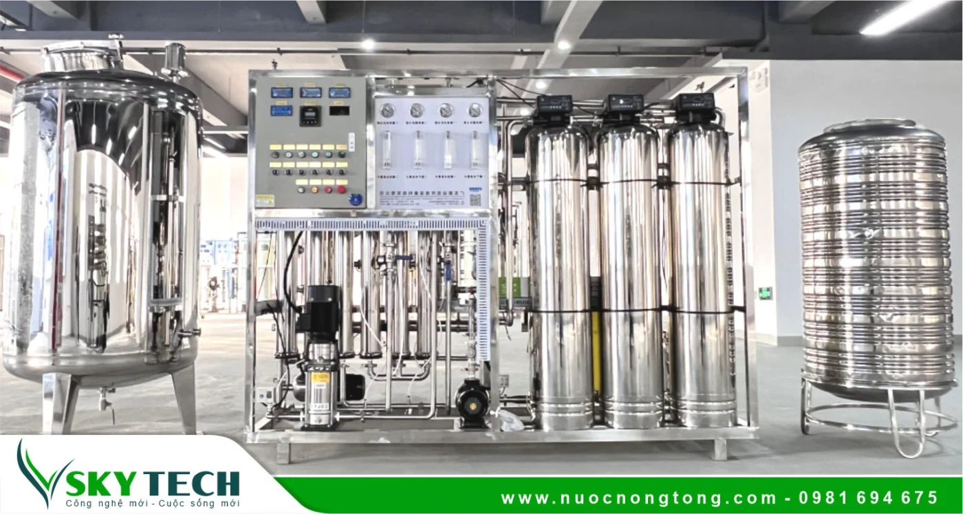 Ngành sản xuất mỹ phẩm dùng Hệ thống lọc nước RO công nghiệp nào?