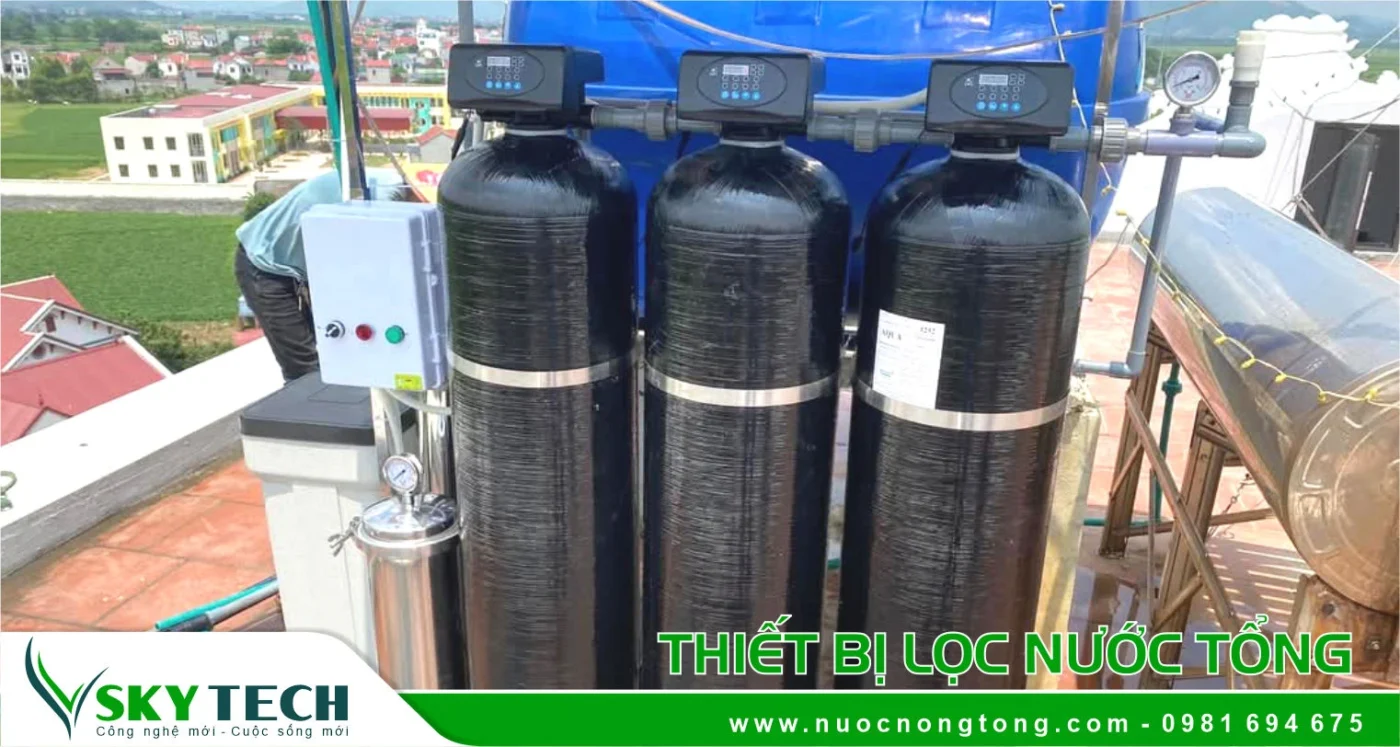 Giải pháp xử lý nước sinh hoạt cho Ký túc xá, K