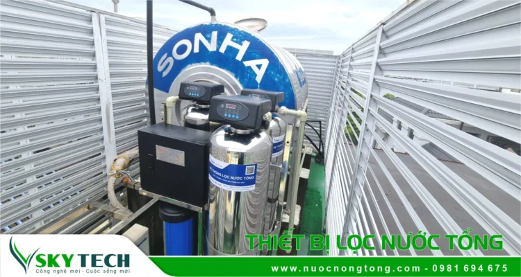 Báo giá thiết bị lọc nước tổng Biệt thự cao cấp mới nhất 2025