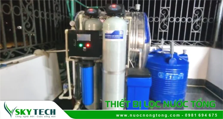 Phương pháp xử lý nước giếng khoan đơn giản hiệu quả cao