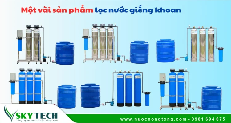 Các thiết bị xử lý nước sinh hoạt cho Biệt thự, Nhà phố cao cấp