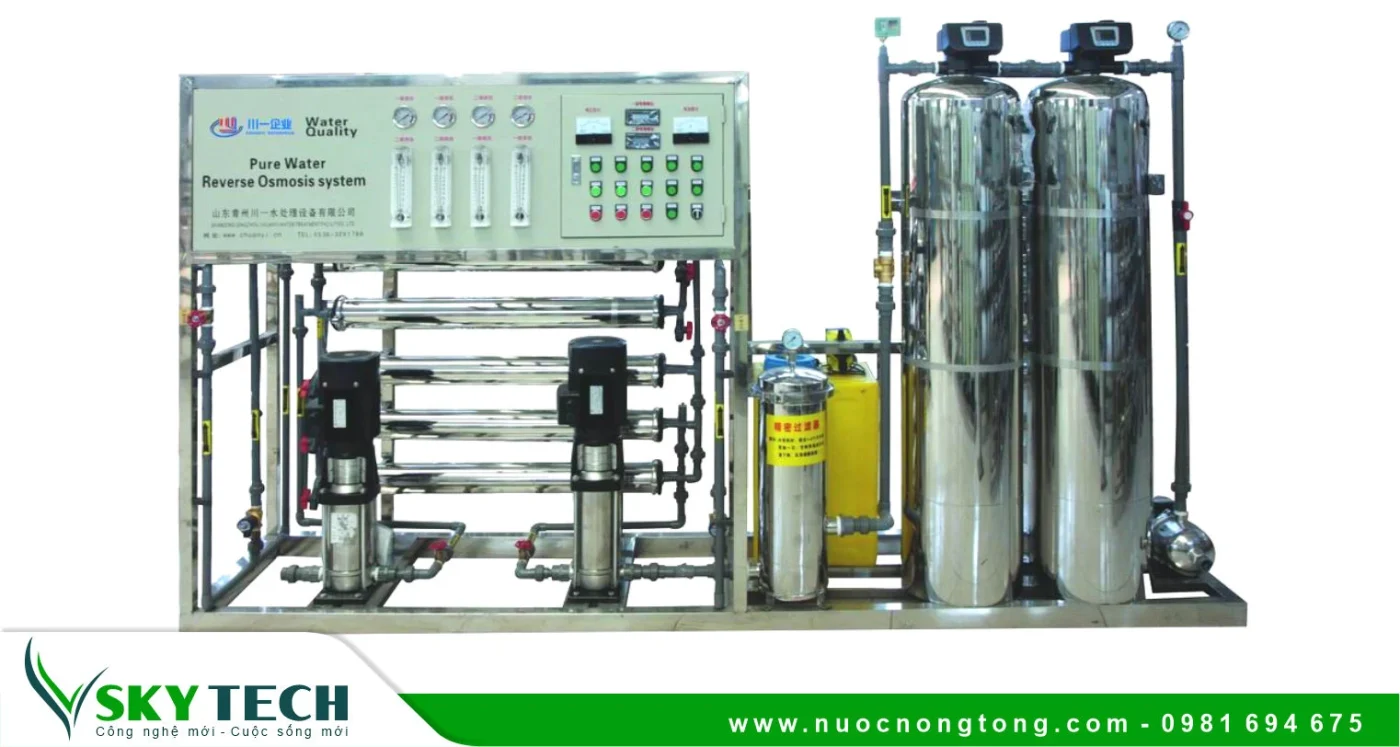 Có nên sử dụng Máy lọc nước Công nghiệp để uống trực tiếp không?