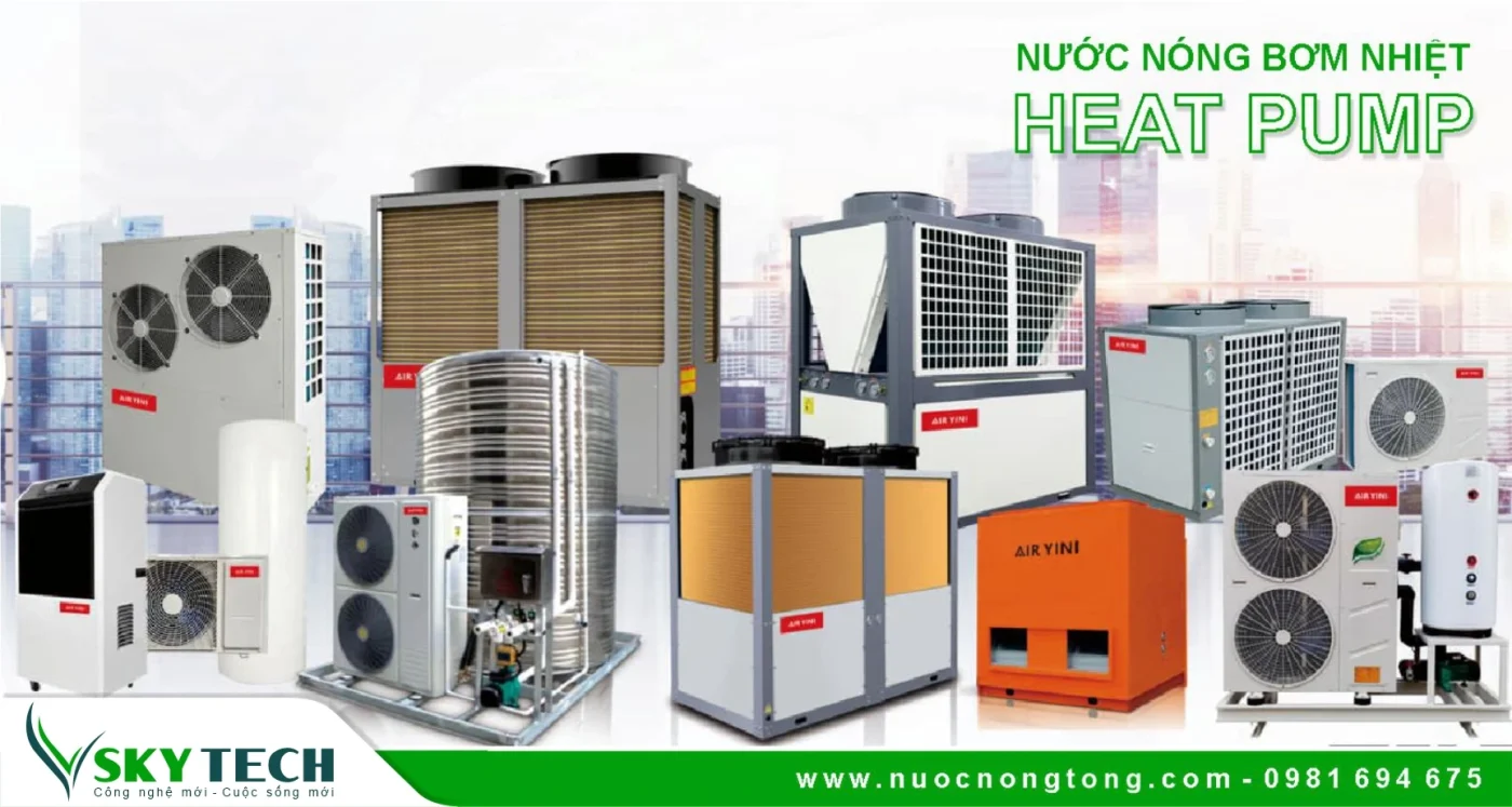 Có nên lắp Máy nước nóng tổng Bơm nhiệt cho Gia đình không?